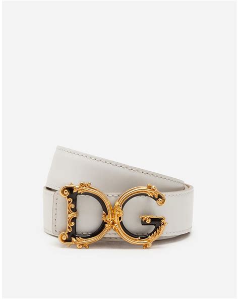 women's dolce gabbana belt|dolce and gabbana white belt.